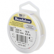 Beadalon Schmuckdraht 19 Str&auml;nge 0.61mm Silver