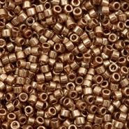 Miyuki Perlen delica's 11/0 Metallic light bronze