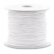Gef&auml;rbtem Elastik Draht 0.8mm White