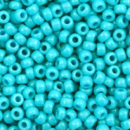Miyuki Rocailles 8/0 Duracoat opaque underwater blue 8-4480