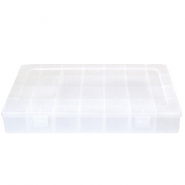 Schmuckdisplay Aufbewahrungsboxen 28 F&auml;cher Transparent