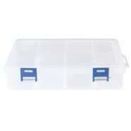 Schmuckdisplay Aufbewahrungsboxen 8 F&auml;cher Transparent