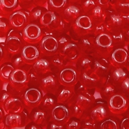 Miyuki Rocailles 6/0 Transparent ruby red 6-141