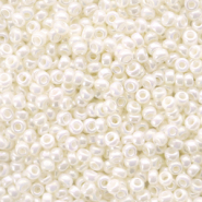 Miyuki Rocailles 11/0 Ceylon ivory pearl white 11-591