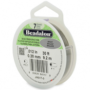 Beadalon Schmuckdraht 7 Str&auml;nge 0.30mm Bright Stainless Steel