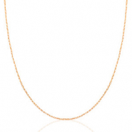 Ketten aus Stainless Steel - Rostfreiem Stahl Mix&Match Rosegold