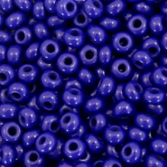 Preciosa Rocailles 6/0-33070 Natural opaque-marine blue
