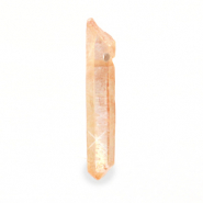 Naturstein Anh&auml;nger Quarz Peach-light orange
