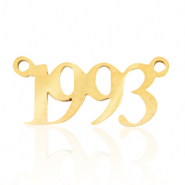 Stainless Steel - Rostfreiem Stahl Anh&auml;nger/Zwischenst&uuml;ck Jahr 1993 Gold