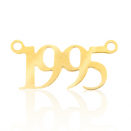 Stainless Steel - Rostfreiem Stahl Anh&auml;nger/Zwischenst&uuml;ck Jahr 1995 Gold