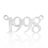 Stainless Steel - Rostfreiem Stahl Anh&auml;nger/Zwischenst&uuml;ck Jahr 1998 Silber