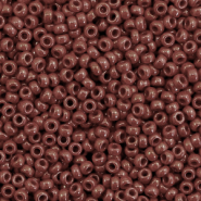 Miyuki Rocailles 11/0 Opaque red brown 11-419