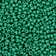 Miyuki Rocailles 11/0 Duracoat opaque spruce green 11-4477