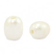 S&uuml;sswasserperlen Rice 11x9mm Natural white