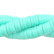 Katsuki Perlen 6mm Bleached aqua blue