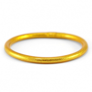 Armreifen im Temple-Look 5mm Gr&ouml;&szlig;e M Gold