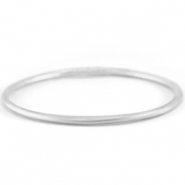 Armreifen im Temple-Look 3mm Gr&ouml;&szlig;e L Silver