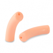 Acryl perlen Tube Salmon pink