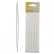 Beadsmith Beading Nadel mit gro&szlig;er &Ouml;se 13cm Silber