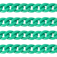 Acrylkette 18mm matt Cabana green