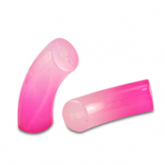 Acryl perlen Tube Pink
