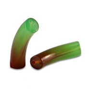 Acryl perlen Tube Green