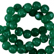 Polaris Perlen 6 mm rund Mosso Eden green