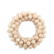 Top Facett Anh&auml;nger 32mm Nude pink