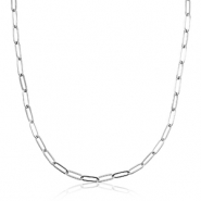 Gliederketten aus Stainless Steel - Rostfreiem Stahl Silver