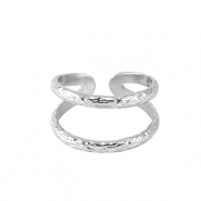 Ringe aus Stainless Steel - Rostfreiem Stahl Silber