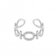 Ringe aus Stainless Steel - Rostfreiem Stahl Silber