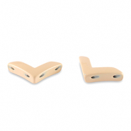 Tile beads Pfeil Apricot beige