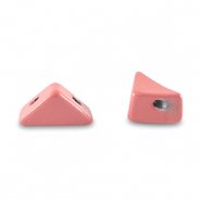Tile beads Dreieck Lantana pink