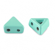 Tile beads Dreieck Ocean blue