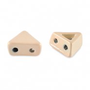 Tile beads Dreieck Apricot beige