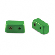 Tile beads Rechteck Green