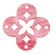 Resin Anh&auml;nger Mosaik Mellow rose