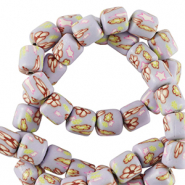 Polymer Perlen 6mm Lila