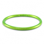 Armreifen im Temple-Look 5mm Gr&ouml;&szlig;e M Lime green