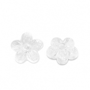 Acryl Perlen Blume Transparent