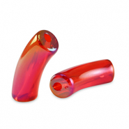 Tube Acrylperlen Red-AB coating