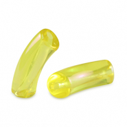 Tube Acrylperlen Freesia yellow-AB coating