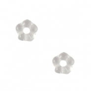 B&ouml;hmische Perlen Blume 5mm Crystal