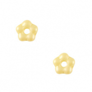 B&ouml;hmische Perlen Blume 5mm Lemon yellow