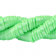Katsuki Perlen 4mm Green ash-pearl shine coating