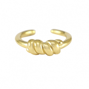 Ringe aus Stainless Steel - Rostfreiem Stahl Gold