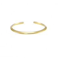 Ringe aus Stainless Steel - Rostfreiem Stahl Gold