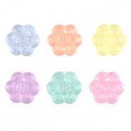 Acrylperlen Blume Multicolour transparant AB
