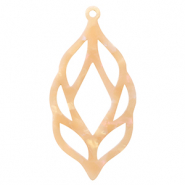 Resin Anh&auml;nger Peach blush opal