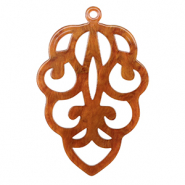 Resin Anh&auml;nger Topaz brown